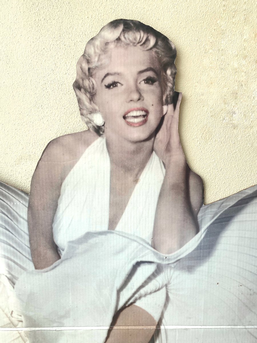Marilyn Monroe Poster Produced under License by Sam Shaw for Advance