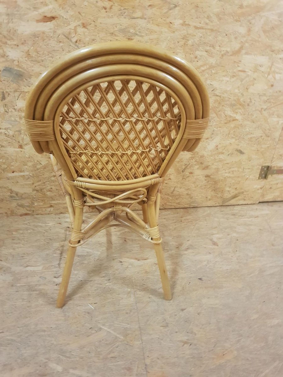 Vintage Bamboo Armchair for sale at Pamono