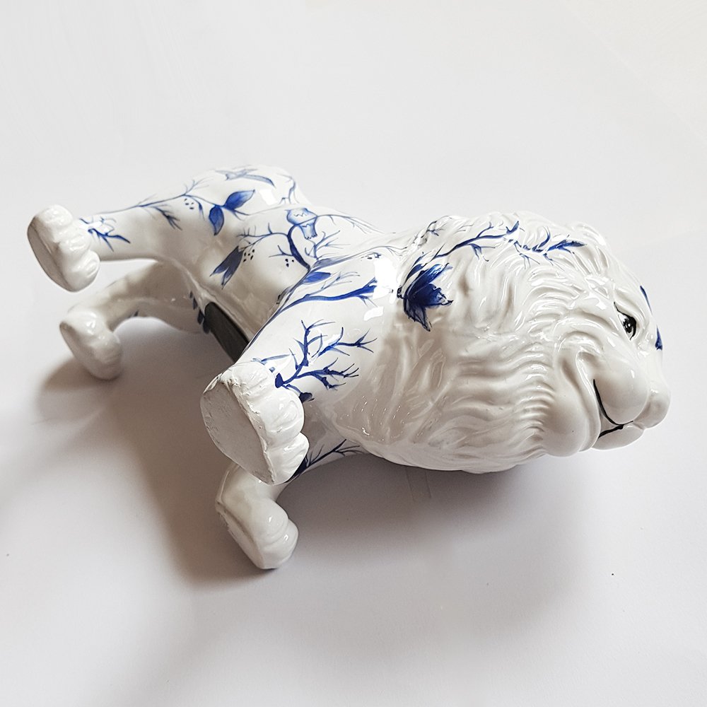 Vintage Lion Piggy Bank for sale at Pamono