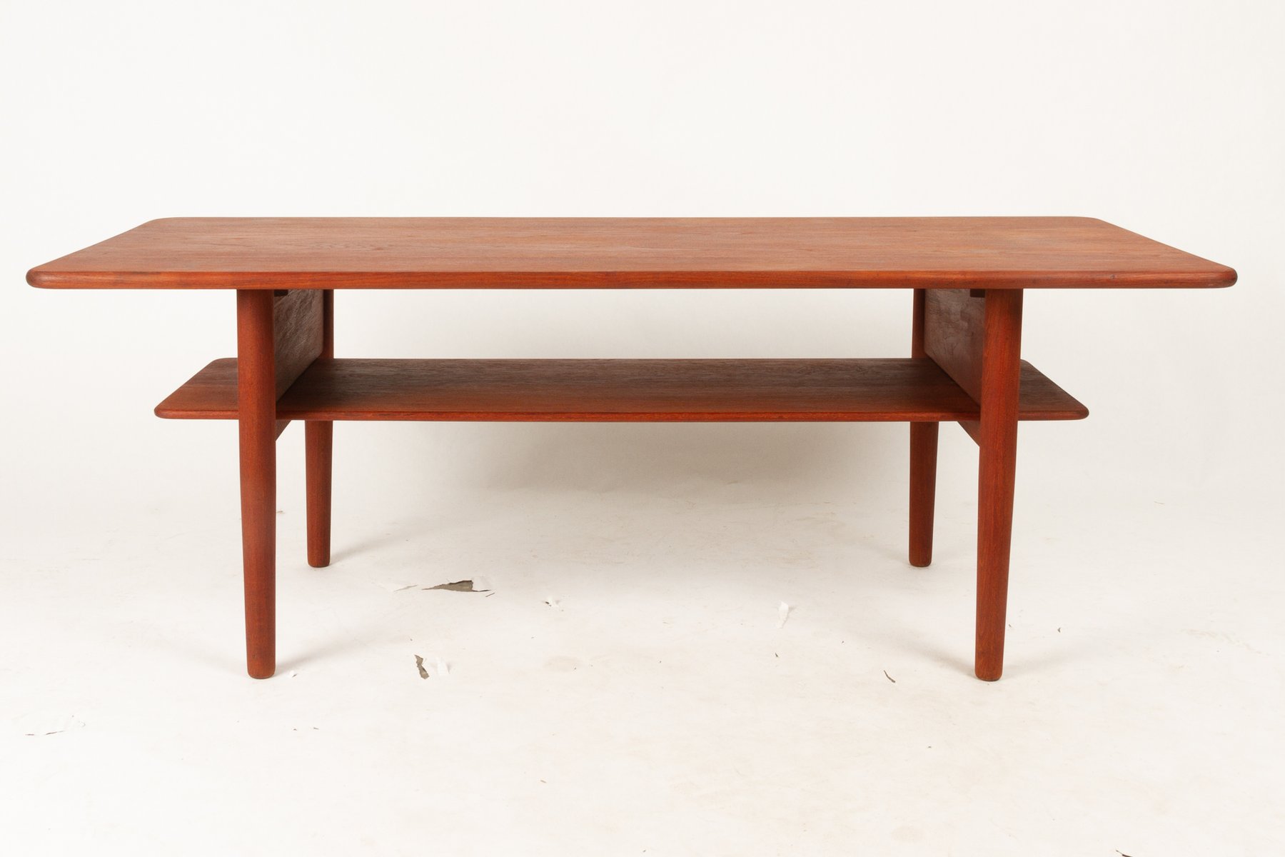 Danish Teak Coffee Table by Ib Kofod Larsen for Christensen & Larsen