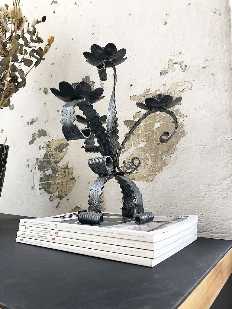 Cache Pot (1) - Baroque - Fer (forgé) - XVIIIe siècle