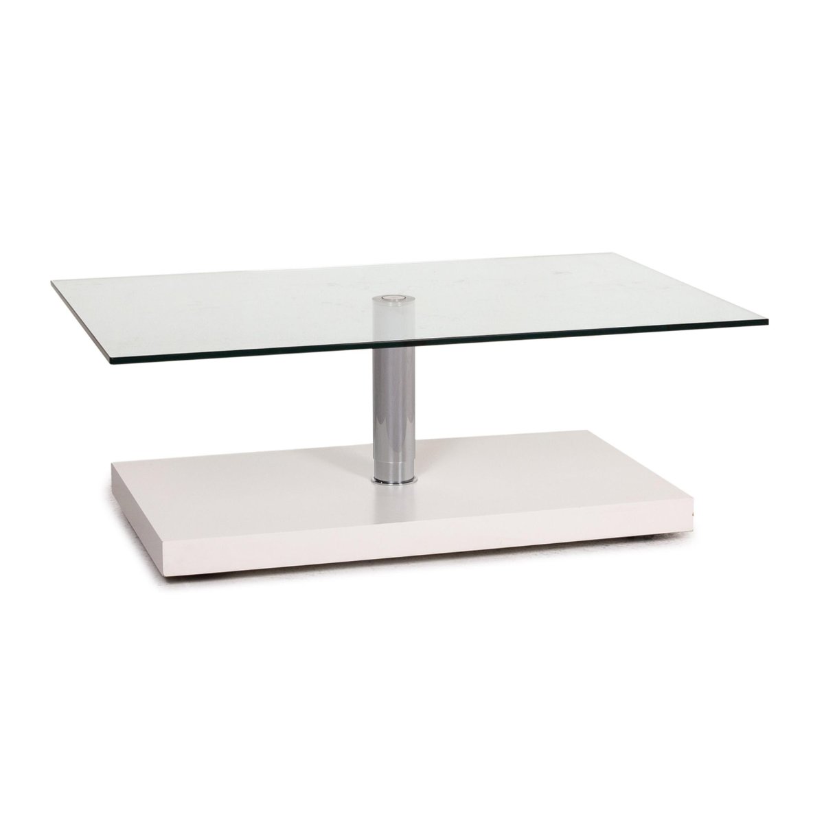 White Glass K 436 Coffee Table From Ronald Schmitt For Sale At Pamono