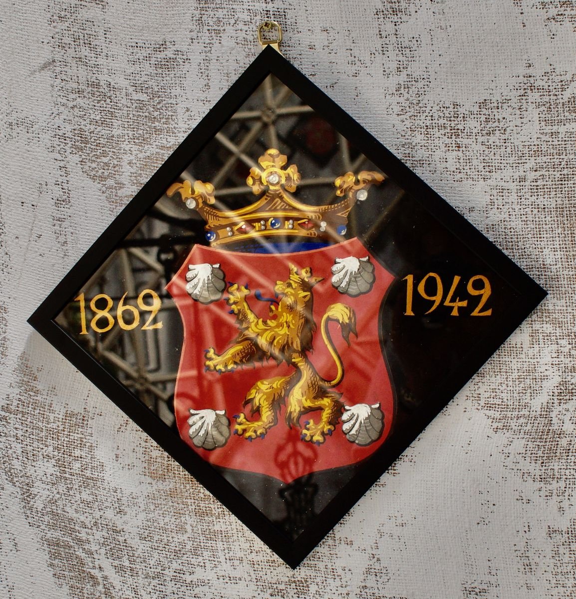 Small Vintage College Parchment, 1942 for sale at Pamono