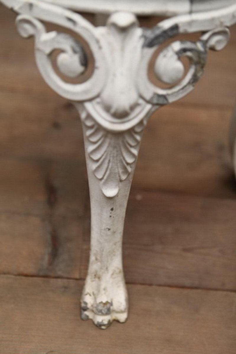 Cast Aluminium Garden Chairs with Original Paint, Set of 2 for sale at