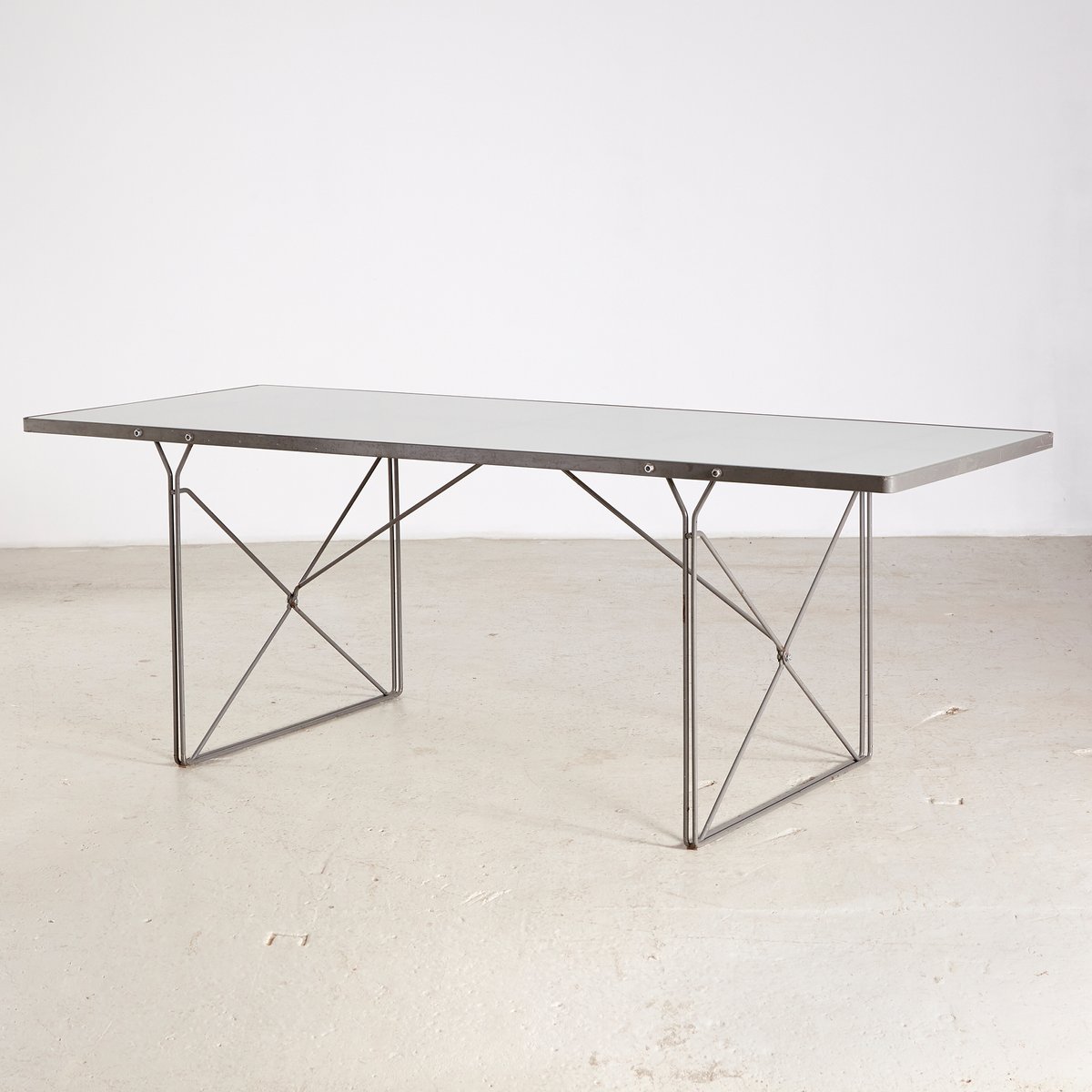 Moment Glass Table Table by Niels Gammelgaard for Ikea, 1980s en venta