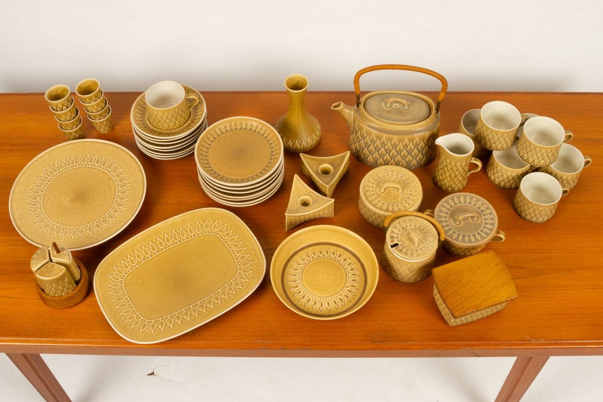 Vintage Danish Tableware Set by Jens Quistgaard for Kronjyden, 1960s