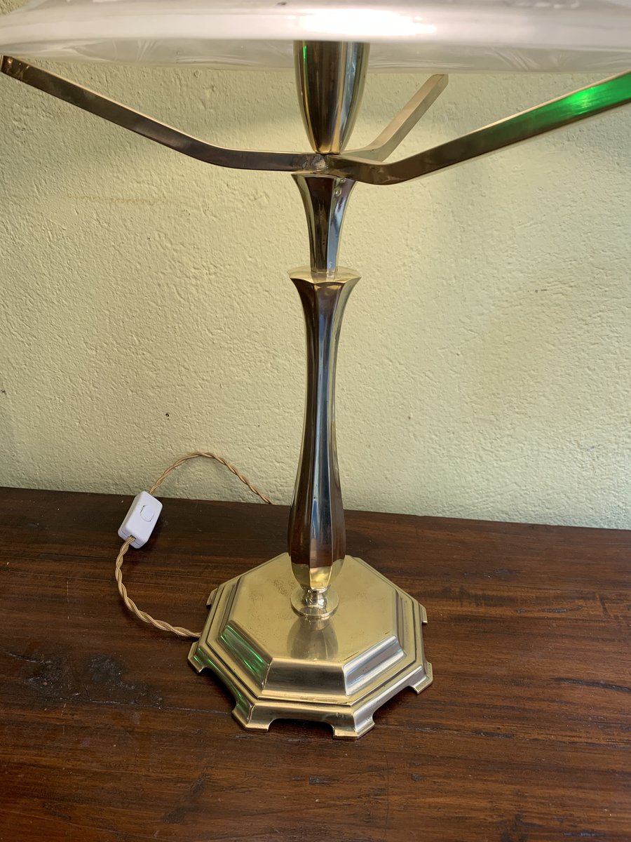 Vintage Art Deco Table Lamp for sale at Pamono