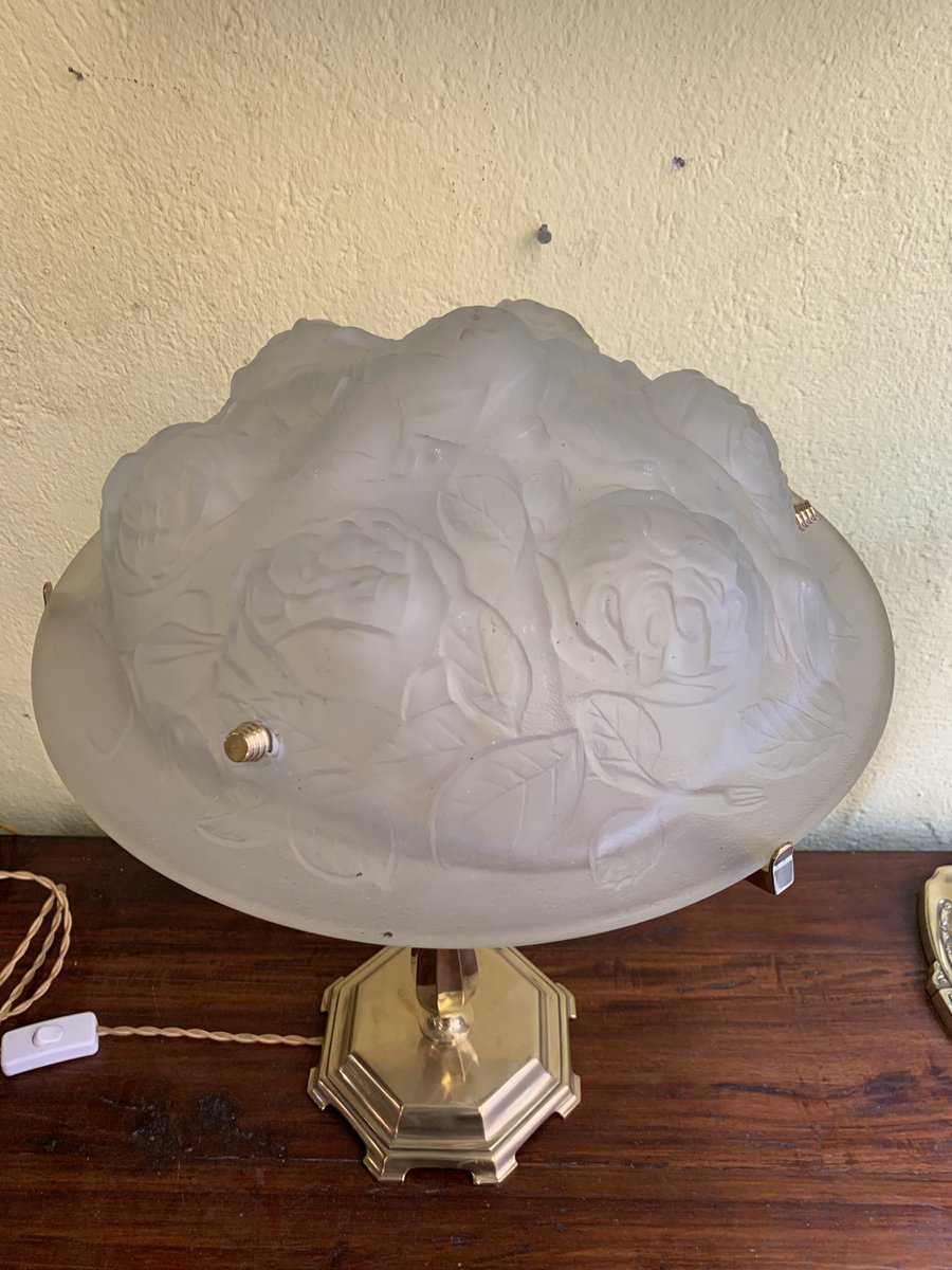 Vintage Art Deco Table Lamp for sale at Pamono