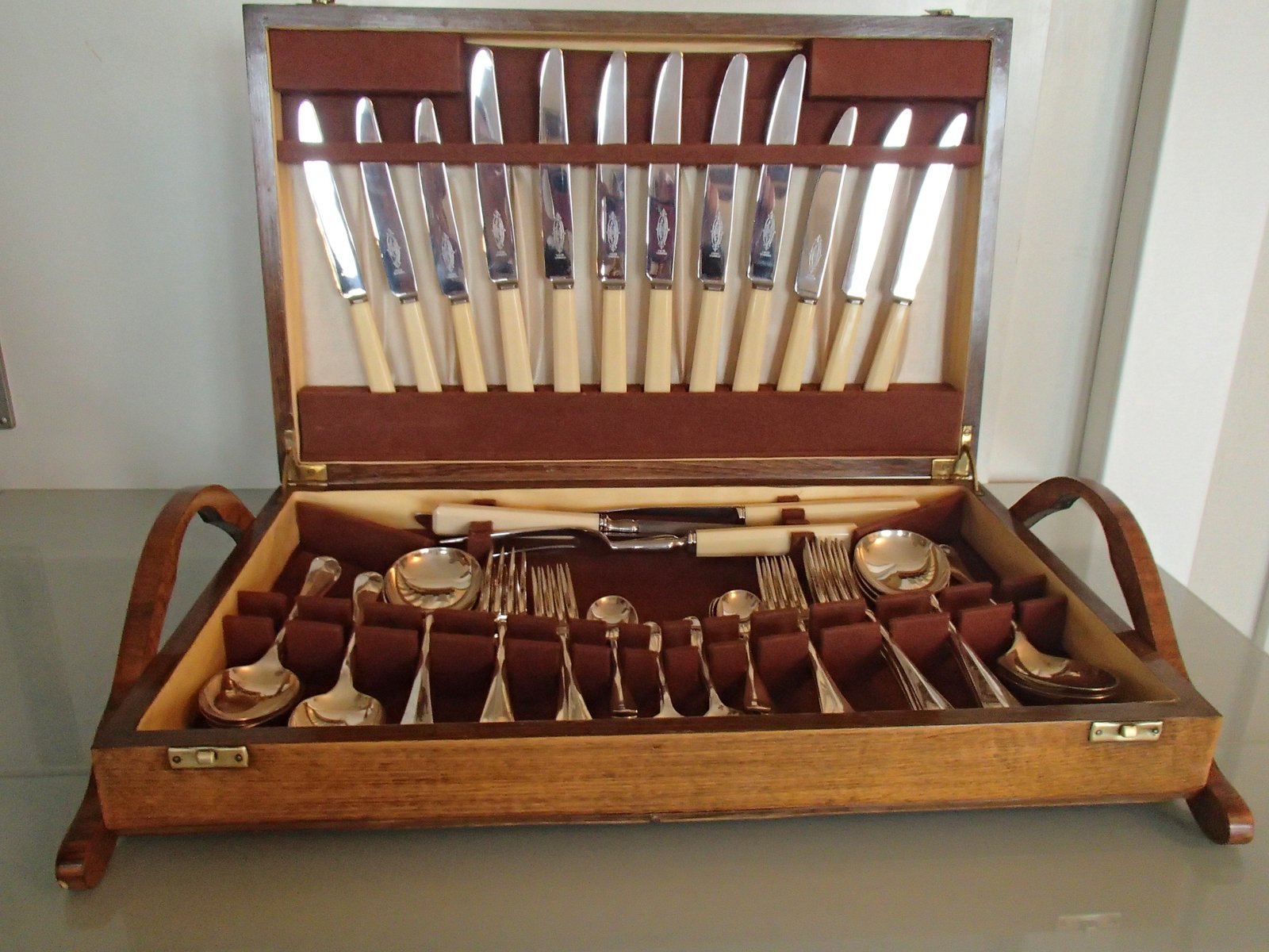 Antique Cutlery Set from McPherson Brothers for sale at Pamono