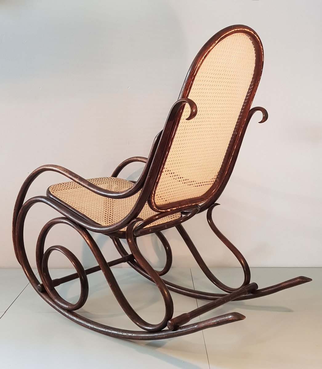 Bentwood Rocking Chair Nz : Lot Art Thonet Rocking Thonet N 7004