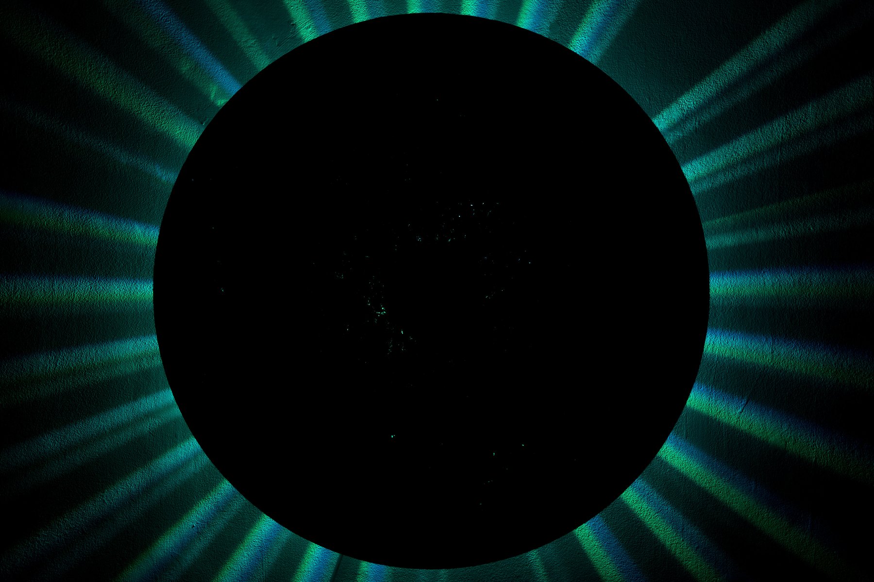 Black and Gold Oversized Wall Clock Glass Wall Art with Lighting by