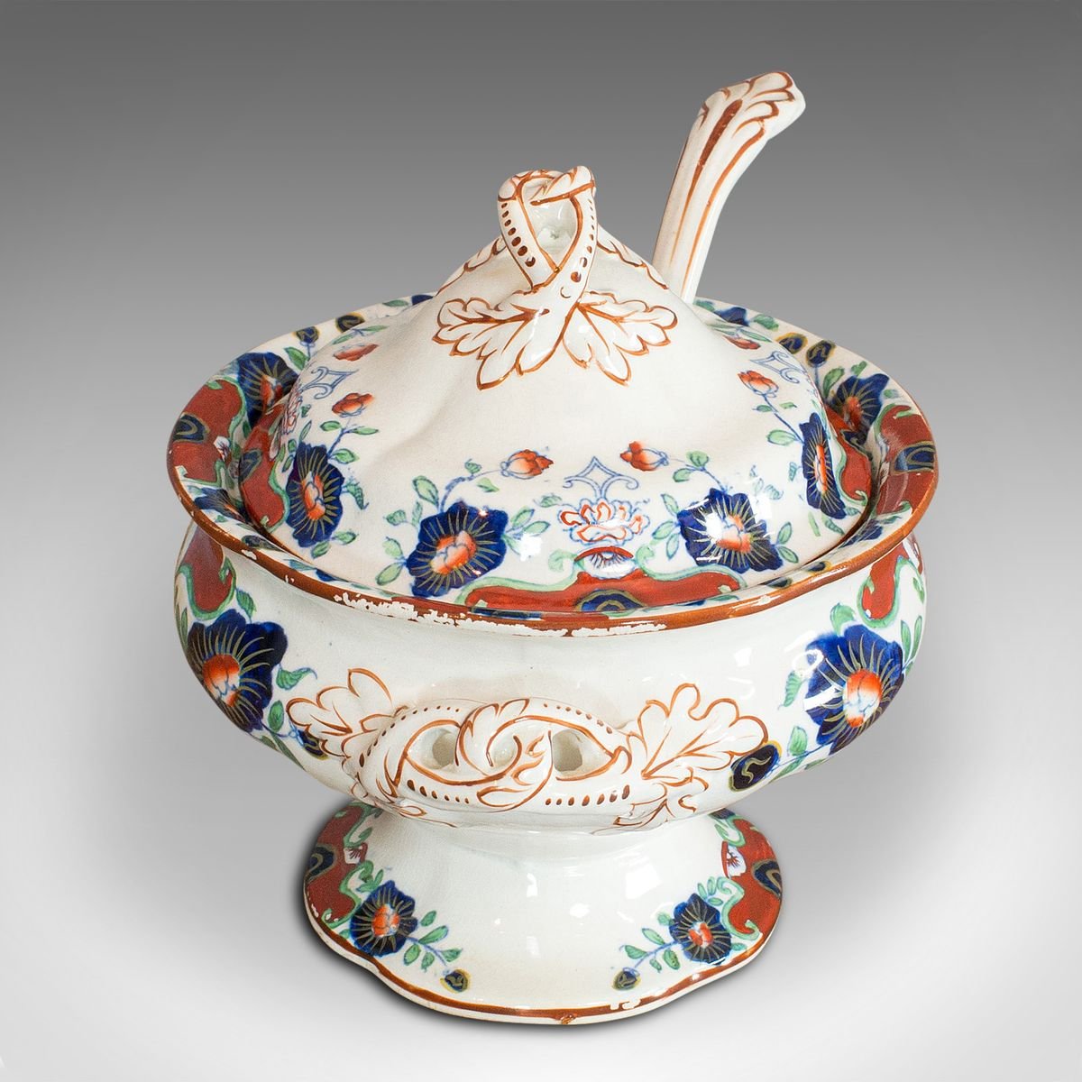 Dining & Serving Vintage English Pottery Art Deco Serving Tureen Soup