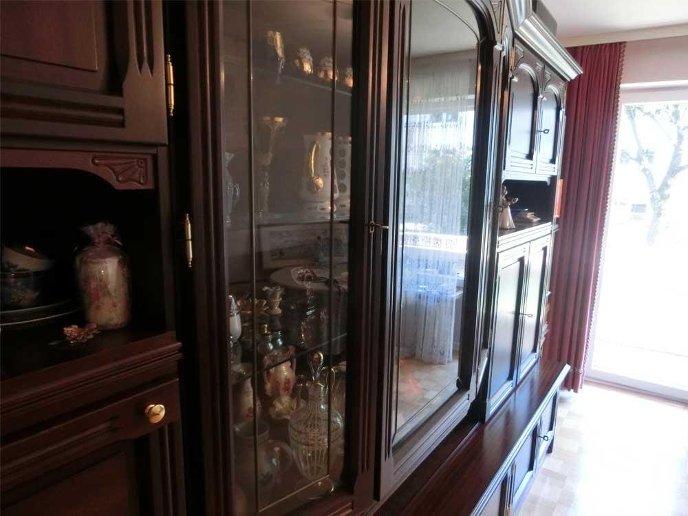 Antique Wooden Wall Unit for sale at Pamono