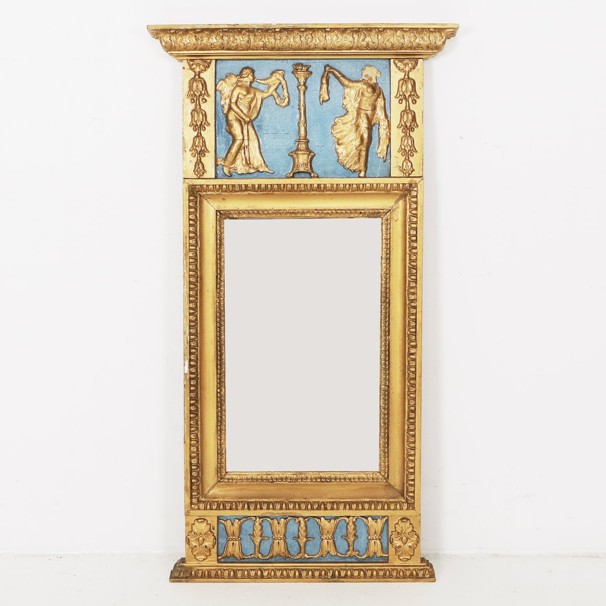 Espejo de bronce con sello, 1884 en venta en Pamono