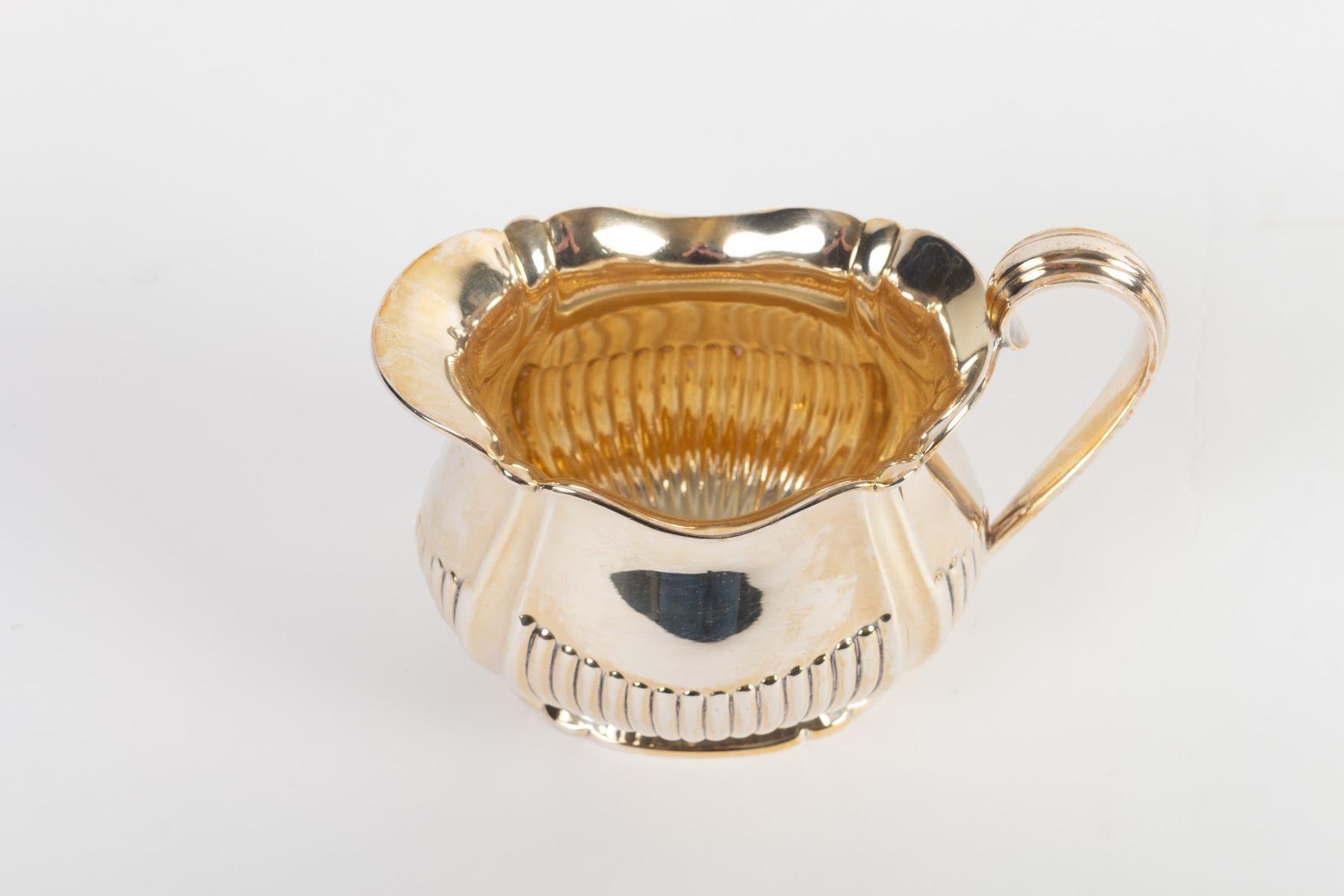 Antique Kettles, Coffee Pot, Milk Jug & SugarBasin Set, Set of 4 for