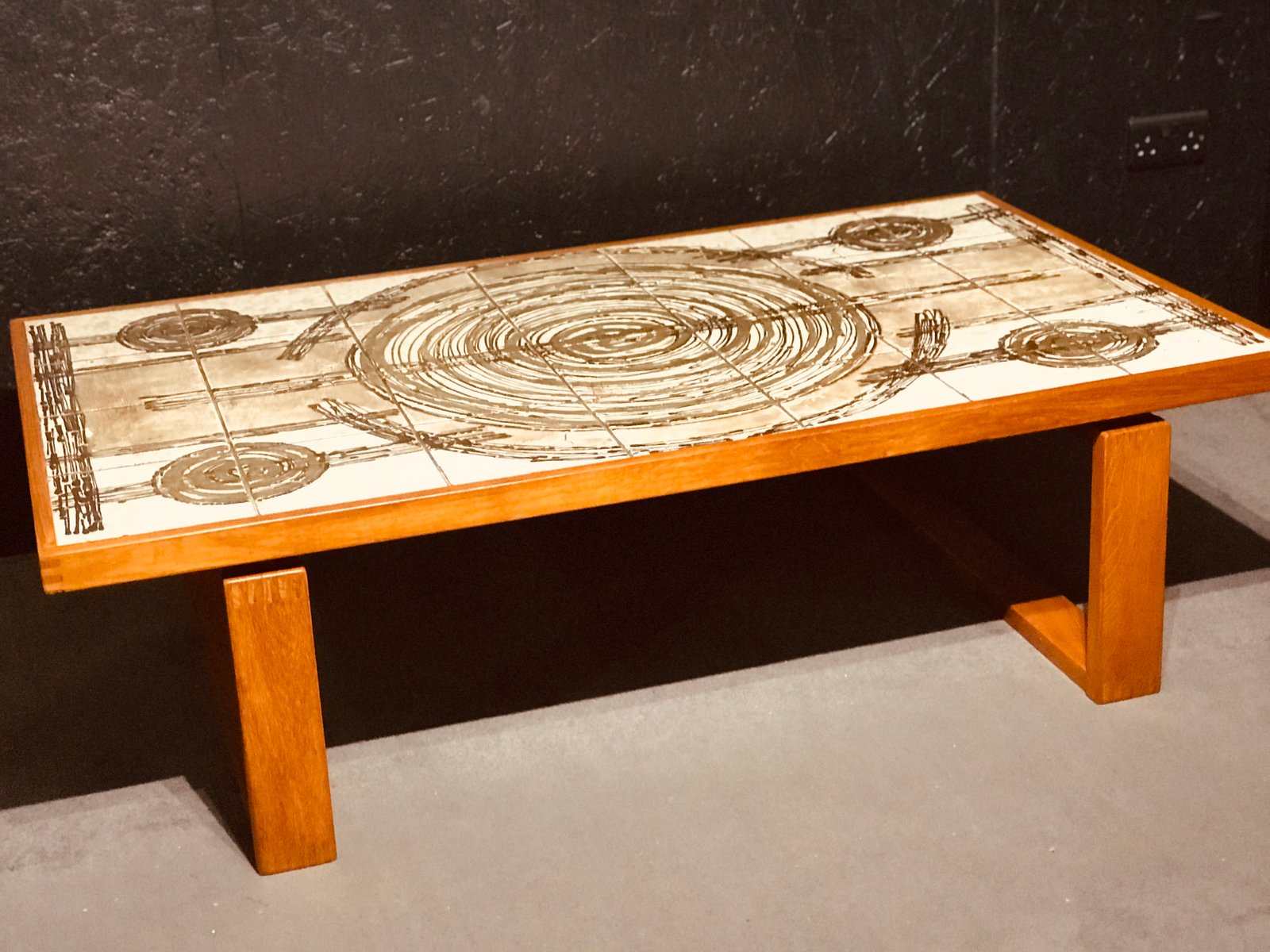 Danish Coffee Table by Ox Art for Trioh, 1960s for sale at Pamono