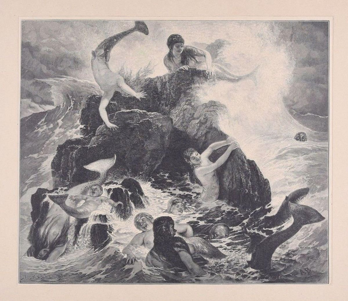 The Neiads Original Woodcut By J J Weber 18 18 For Sale At Pamono The Neiads Original Woodcut By J J Weber 18 18 For Sale At Pamono