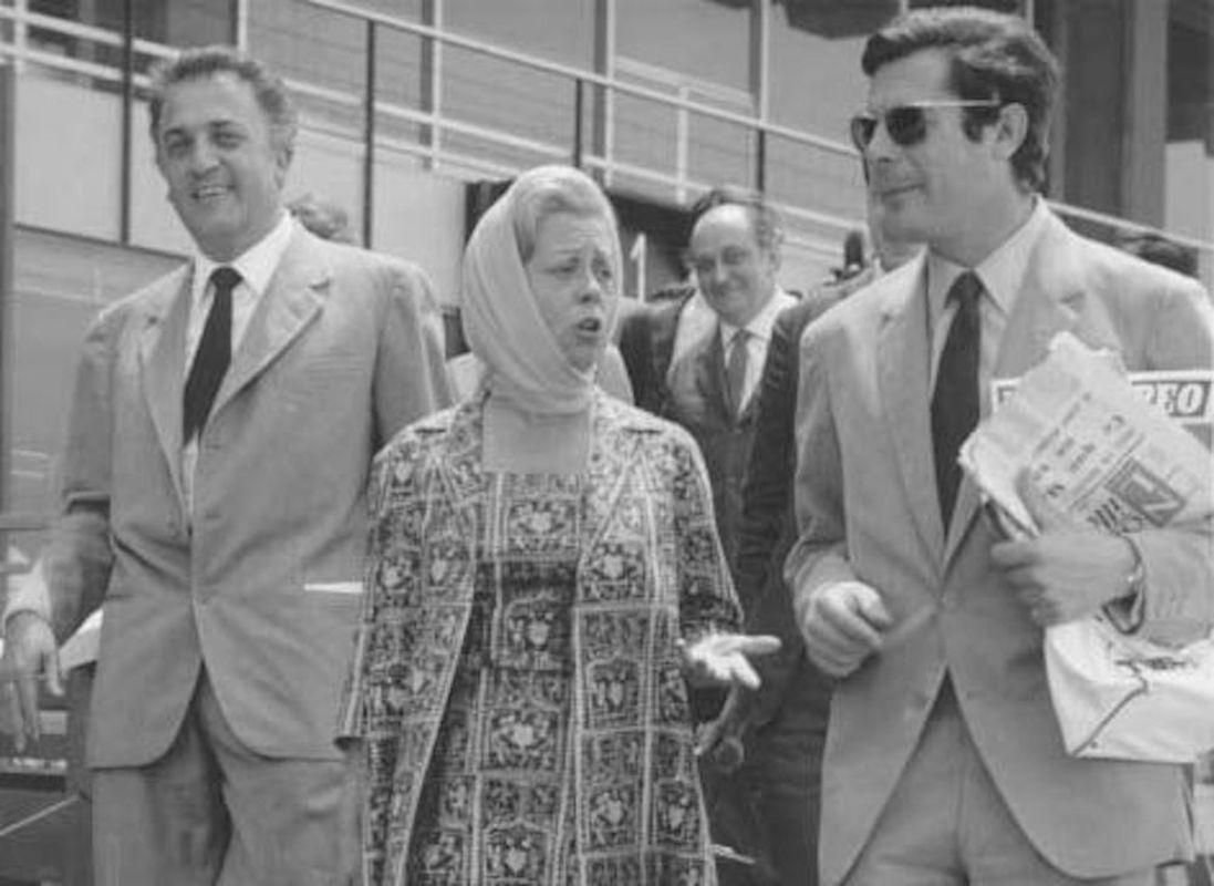 Federico Fellini Giulietta Masina Und Marcello Mastroianni Photo 1960s 1960s Bei Pamono Kaufen