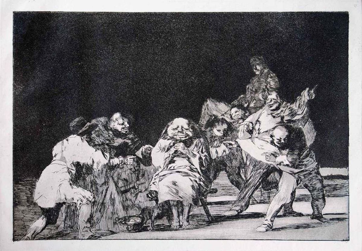 La Lealtad Origina Radierung Und Aquatinta Von Francisco Goya 1891 1891 Bei Pamono Kaufen