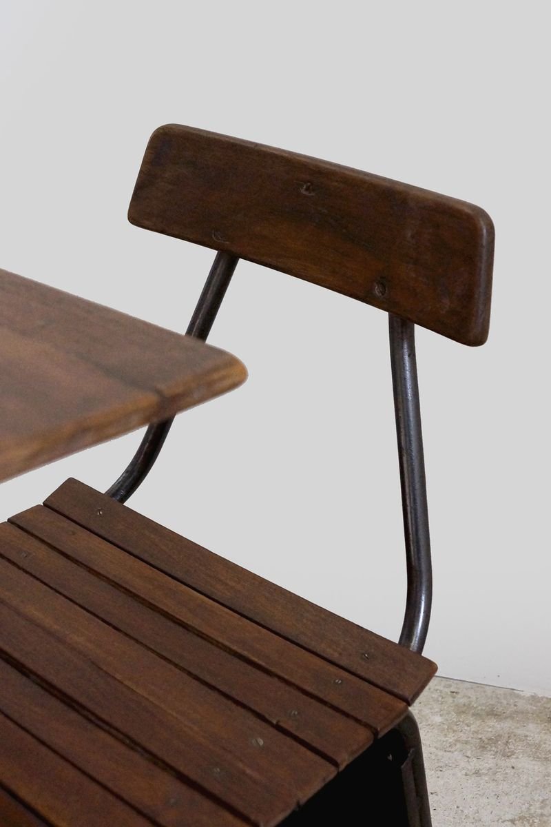 Indian School Desk Chair, 1950s for sale at Pamono