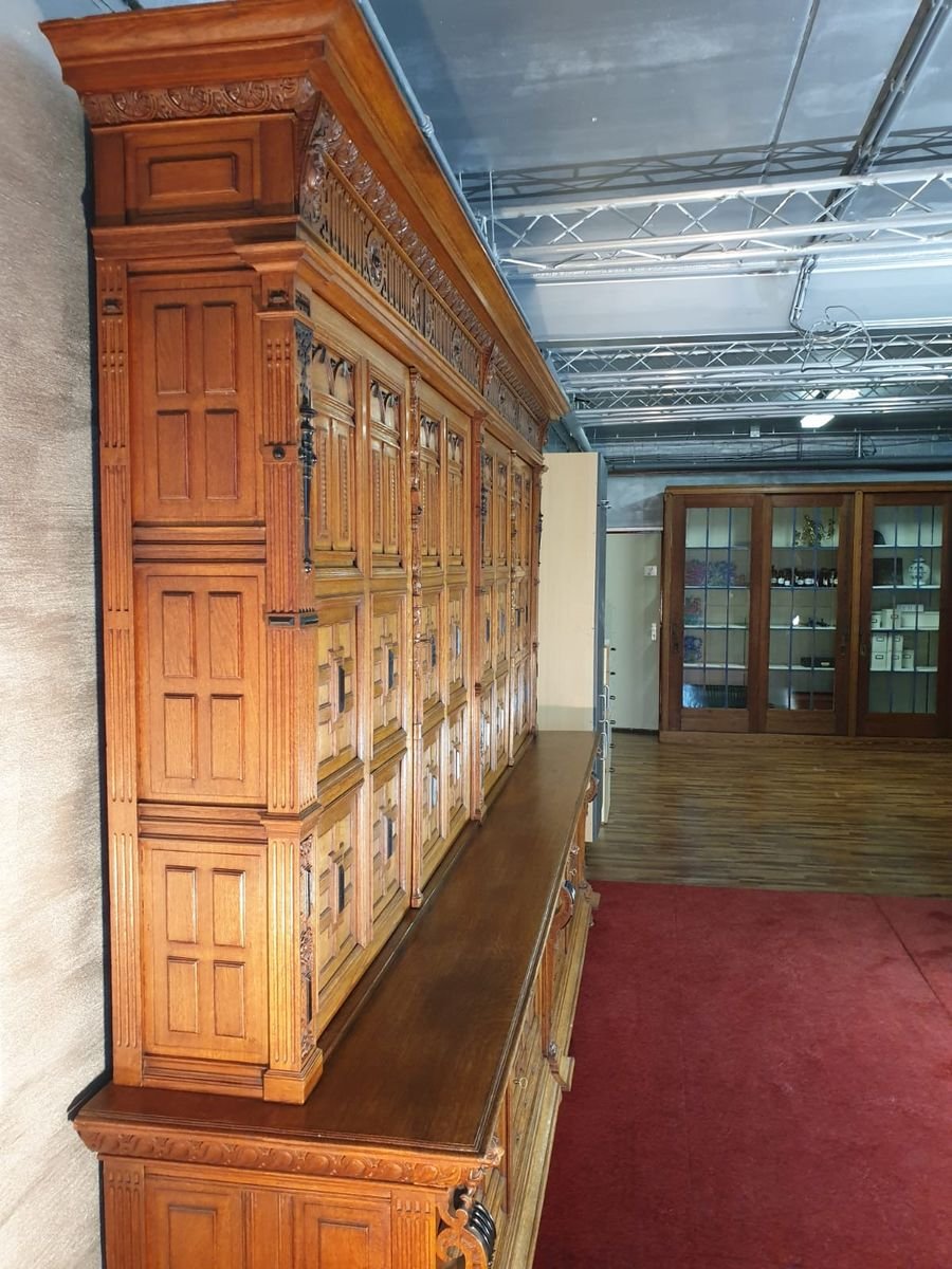 Antique Oak Bookcase for sale at Pamono