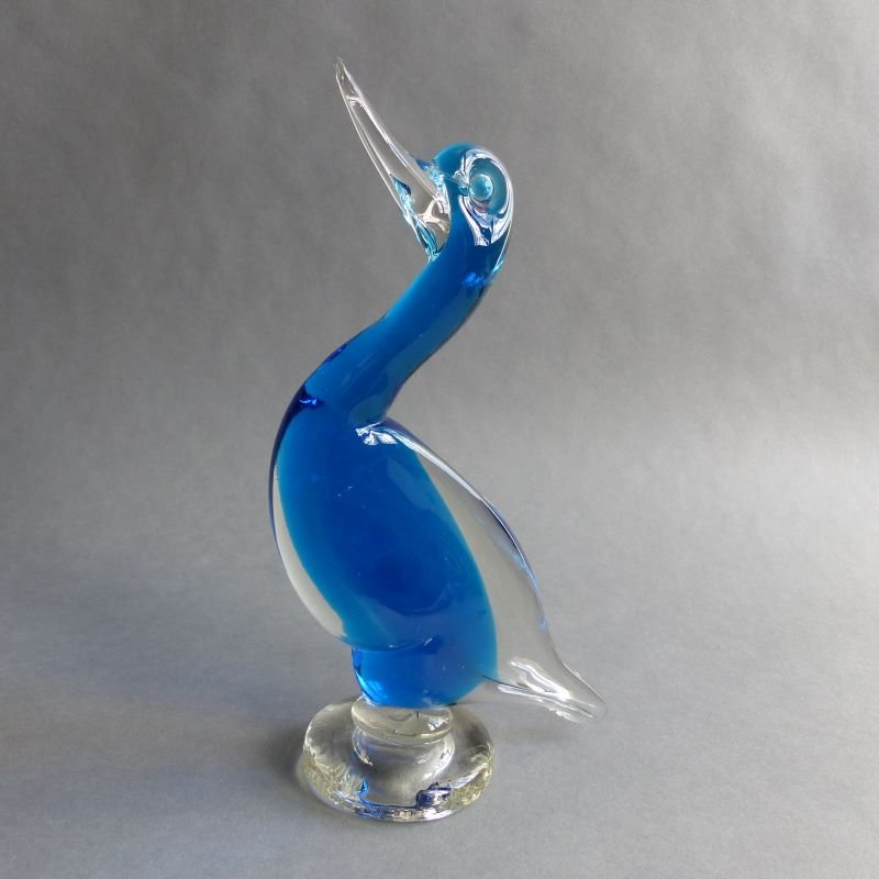 Murano Glass Duck from Made Murano Glass, 1960s for sale at Pamono