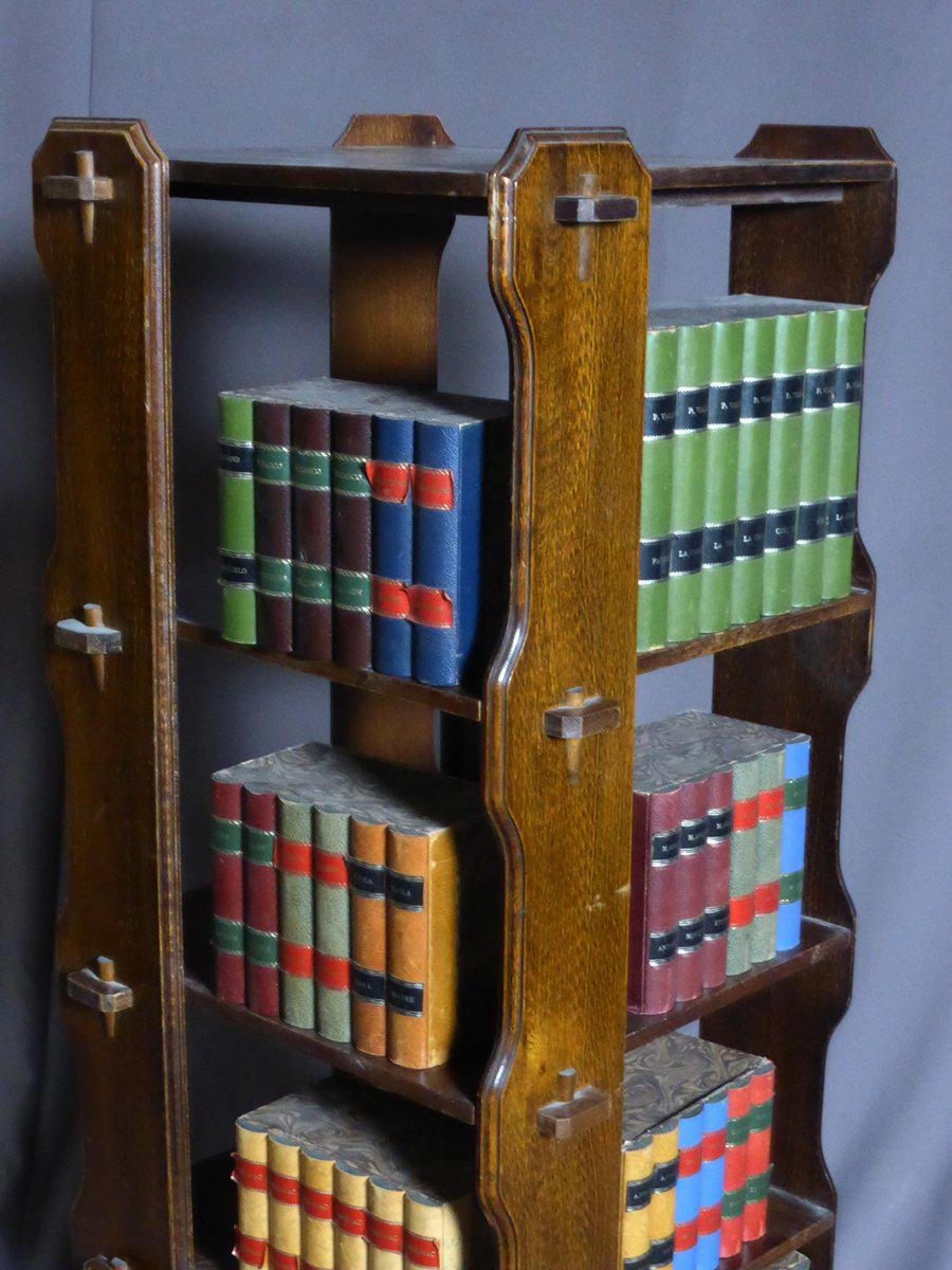Vintage Rotating Bookcase for sale at Pamono