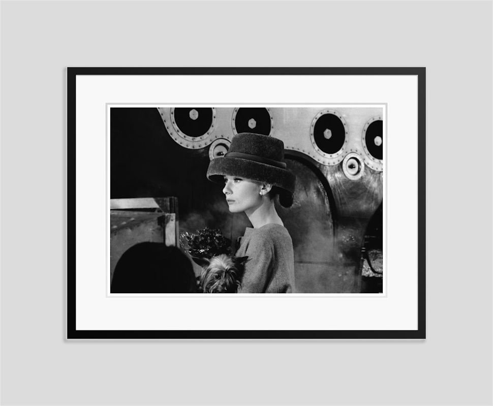 KUSTOM ART Poster Audrey Hepburn Formato 40x30 Cm - Stampa Artistica Su Carta Patinata, Serie Star Di Hollywood, Senza Cornice