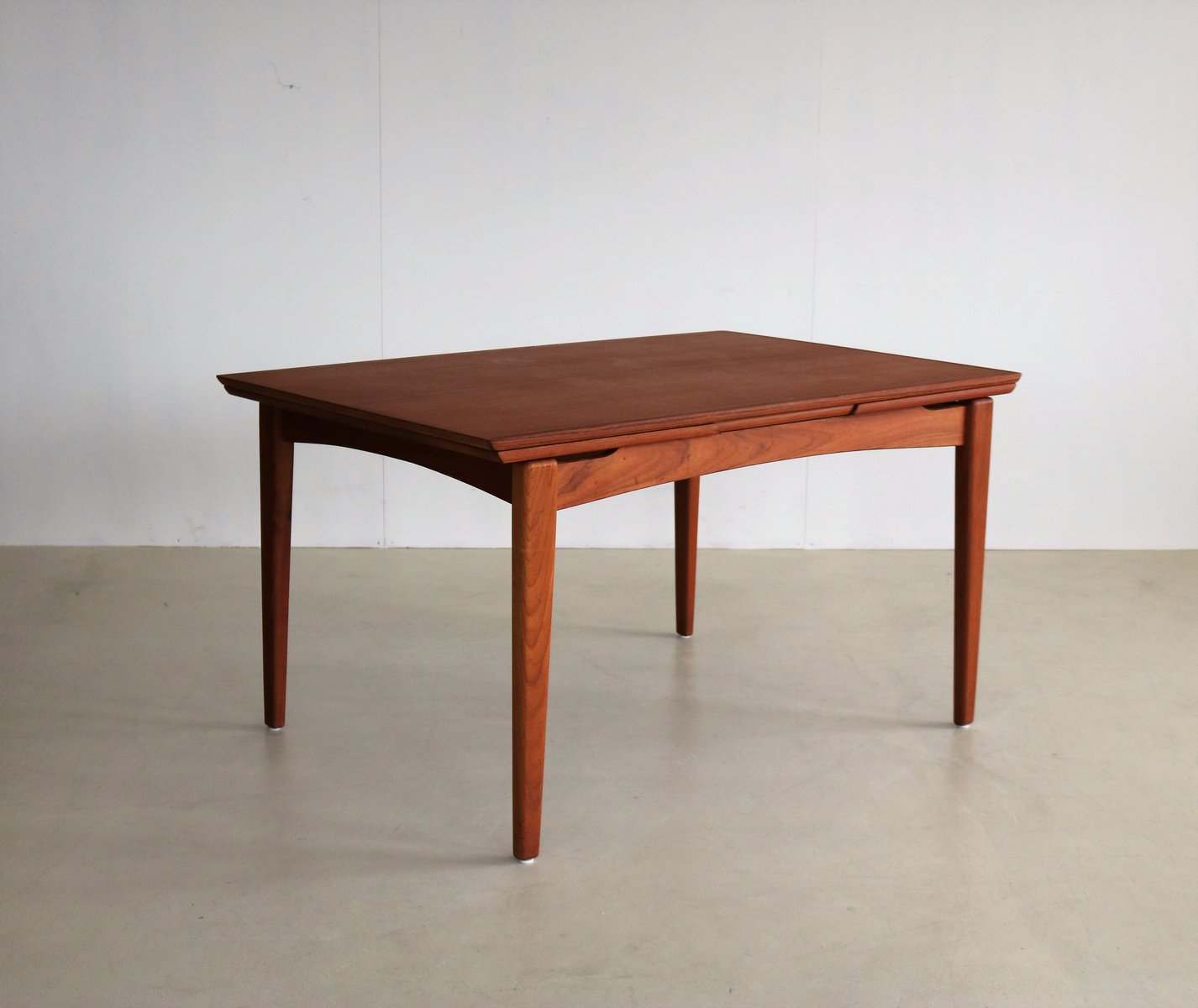 Vintage Extendable Teak Dining Table For Sale At Pamono