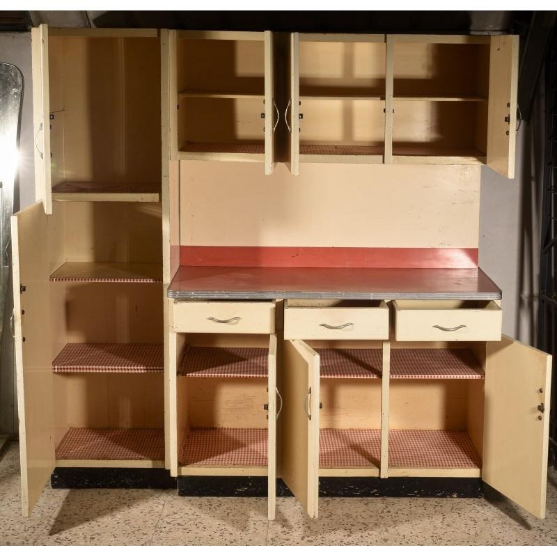 Italienisches Vintage Küchenschrank Set, 1950er bei Pamono kaufen