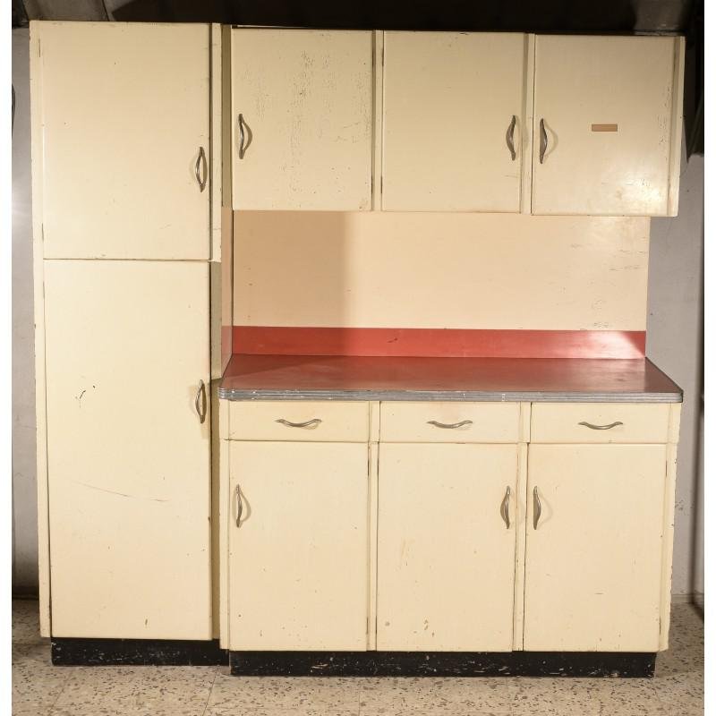 Italienisches Vintage Küchenschrank Set, 1950er bei Pamono kaufen