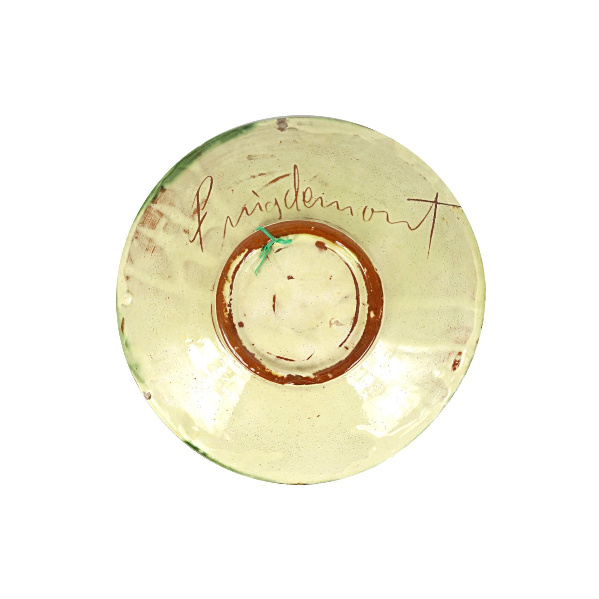 MidCentury Ceramic Wall Plates with Fish Decor by Puigdemont, Set of 3