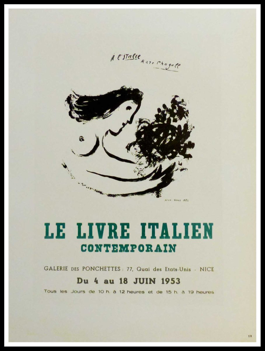 Marc Chagall D Apres Le Livre Italien Contemporain 1959 Lithografie Bei Pamono Kaufen