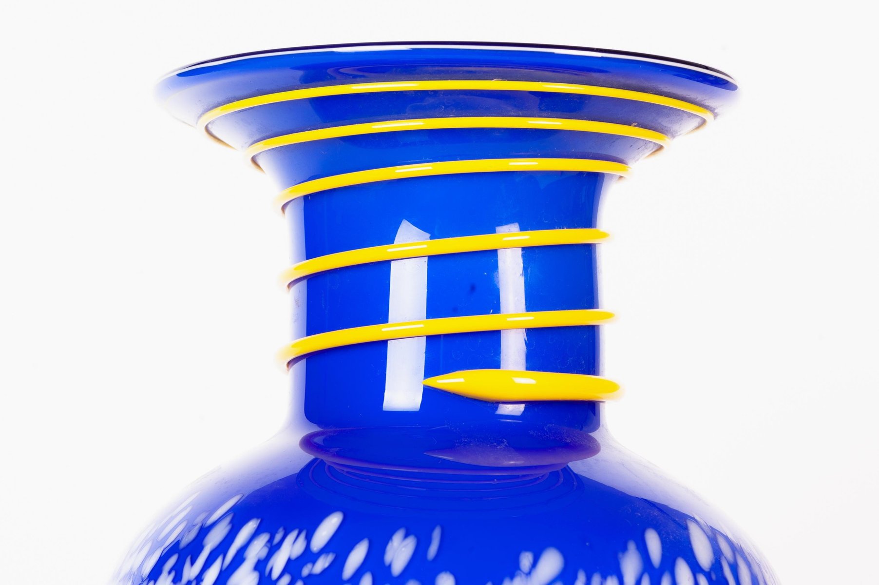Vintage Murano Glass Vase, Italy, 1970s for sale at Pamono