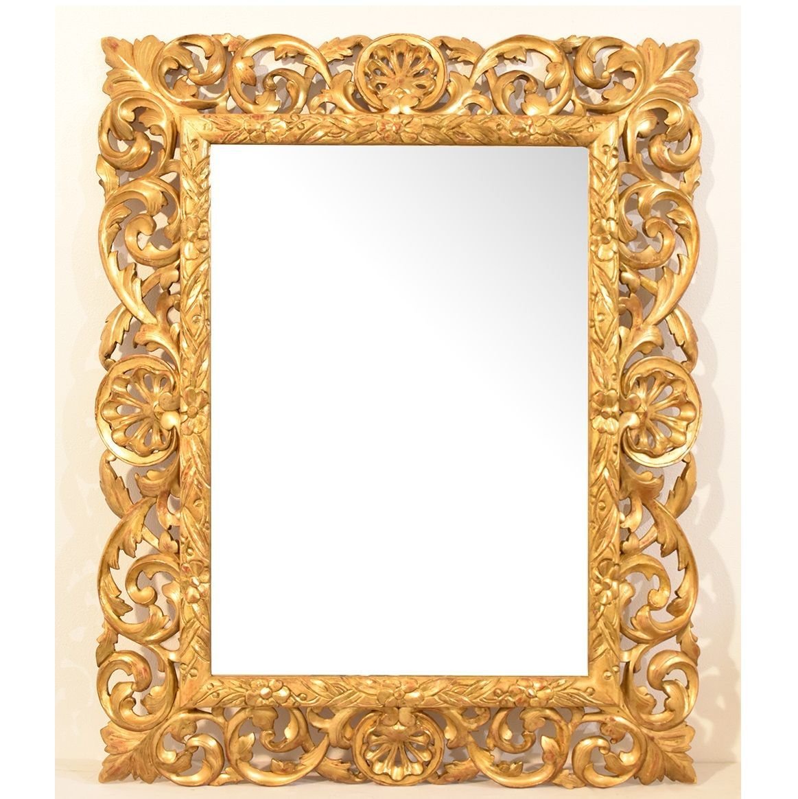 images How To Gold Leaf A Mirror Frame beveled carved mirror with gold leaf frame 19th century