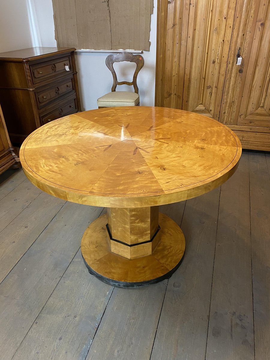 Art Deco Round Dining Table