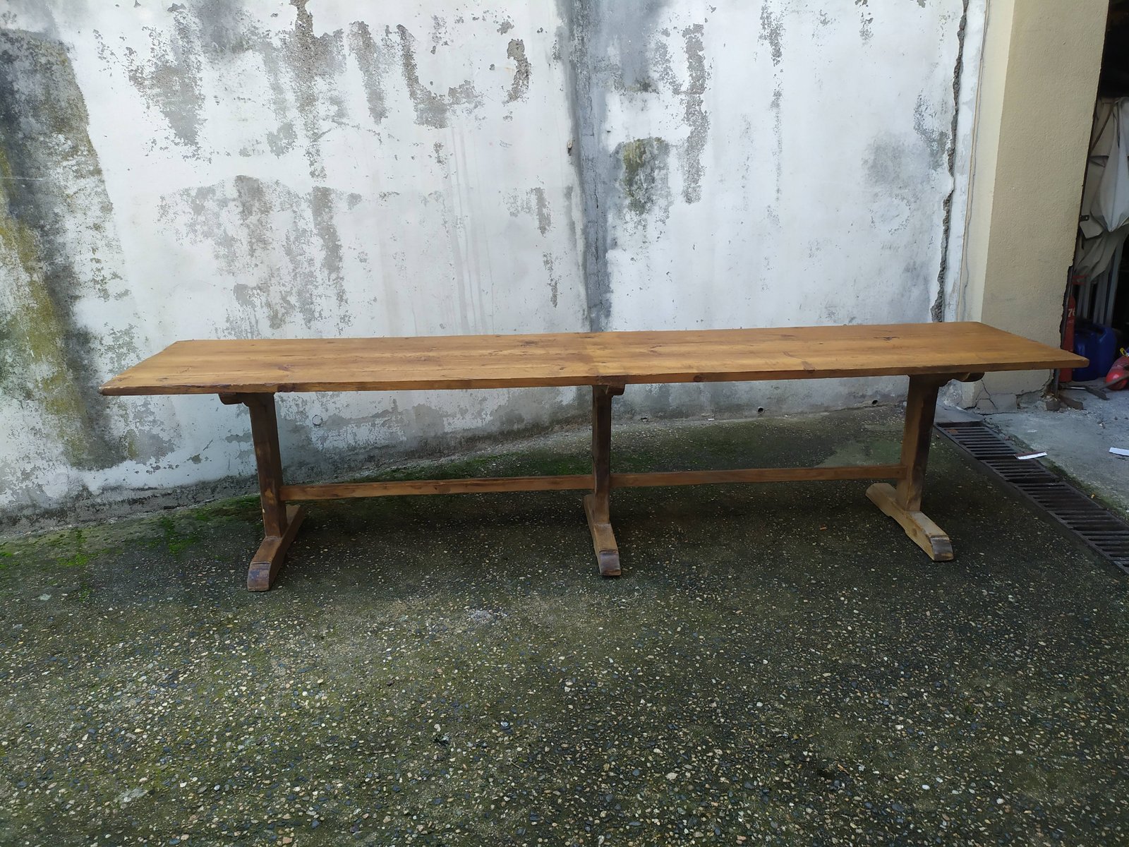 Antique Farmhouse Dining Table For Sale At Pamono