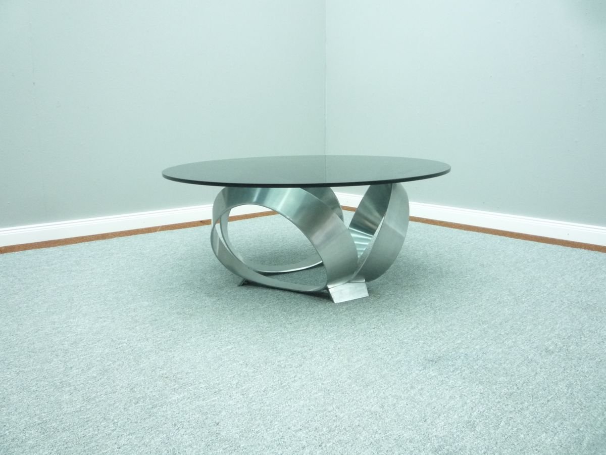 Aluminium Coffee Table By Knut Hesterberg