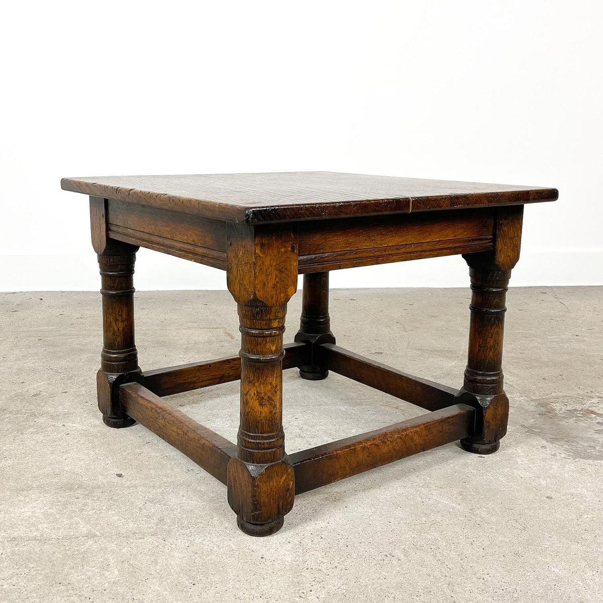 Small Vintage Square Coffee Table For Sale At Pamono
