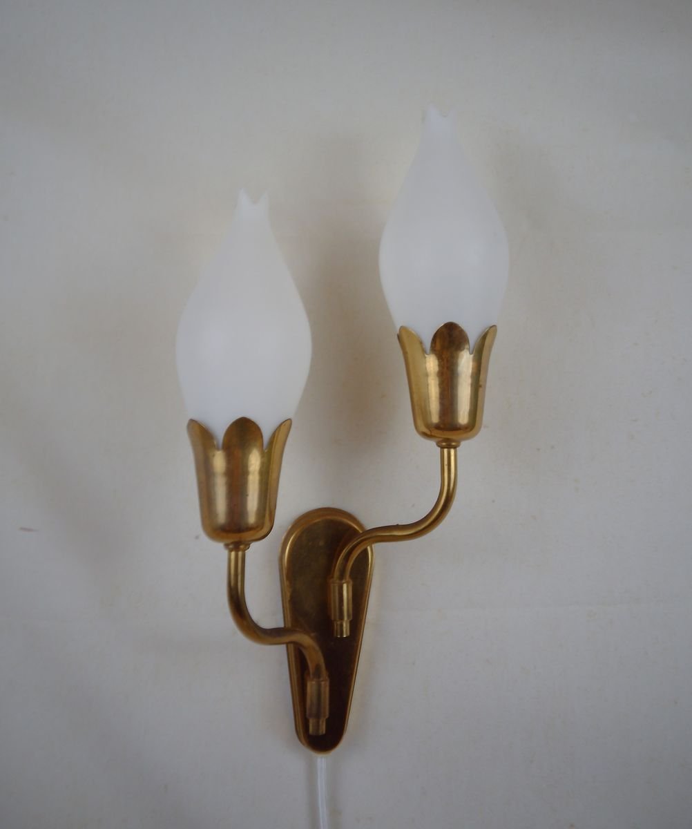 Tulip Sconce By Fog Mörup Denmark 1950 S For Sale At Pamono
