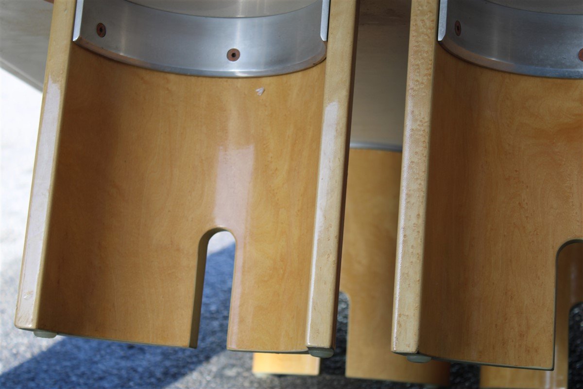 Grande Table Basse Minimaliste en Orme Bas, 1970s en vente ...