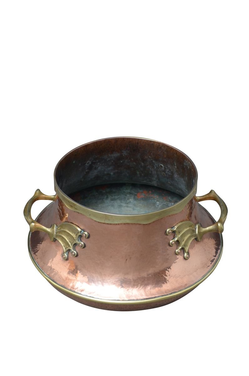 Large Victorian Copper and Brass Vessel for sale at Pamono