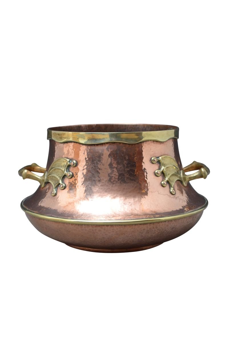 Large Victorian Copper and Brass Vessel for sale at Pamono