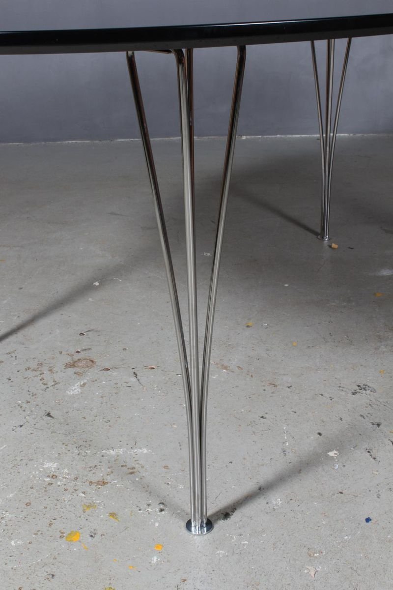 Ellipse Esstisch von Piet Hein & Bruno Mathsson bei Pamono kaufen