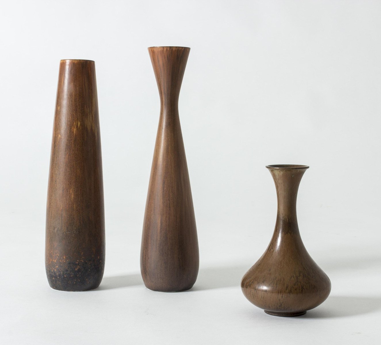 Braune Steingut Vase Von Carl Harry Stalhane Bei Pamono Kaufen