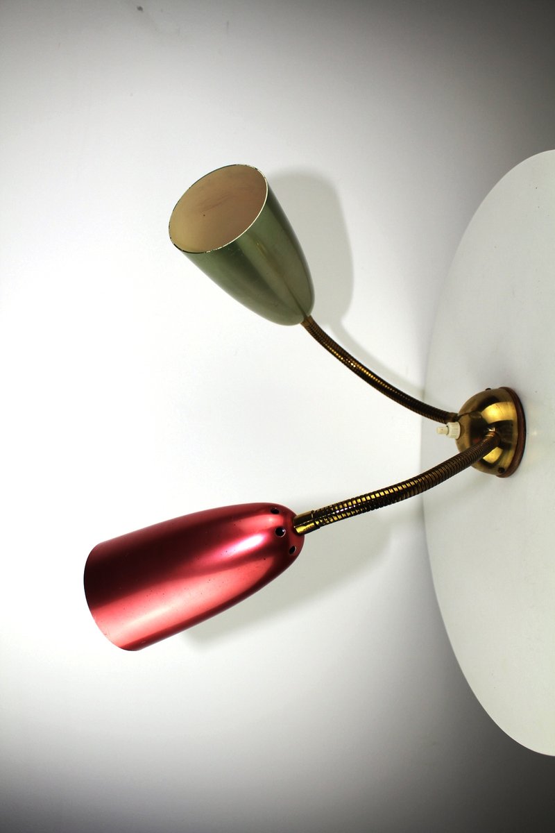 Flex Arm Wall Lamp by Rupert Nikoll of Nikoll, 1950s for sale at Pamono