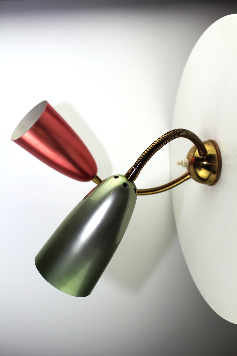 Flex Arm Wall Lamp by Rupert Nikoll of Nikoll, 1950s for sale at Pamono