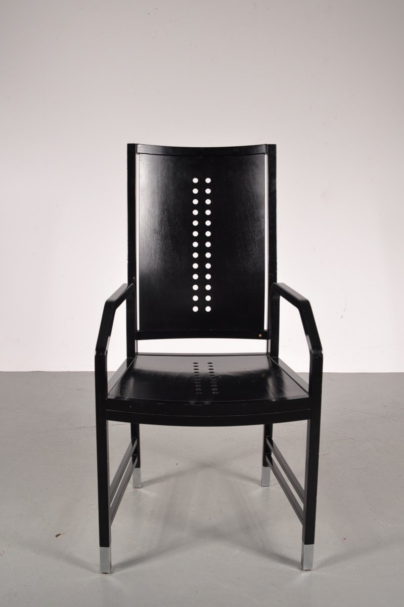 Black Wooden Dining Chair by Michael Thonet for Thonet, 1930s for sale ...