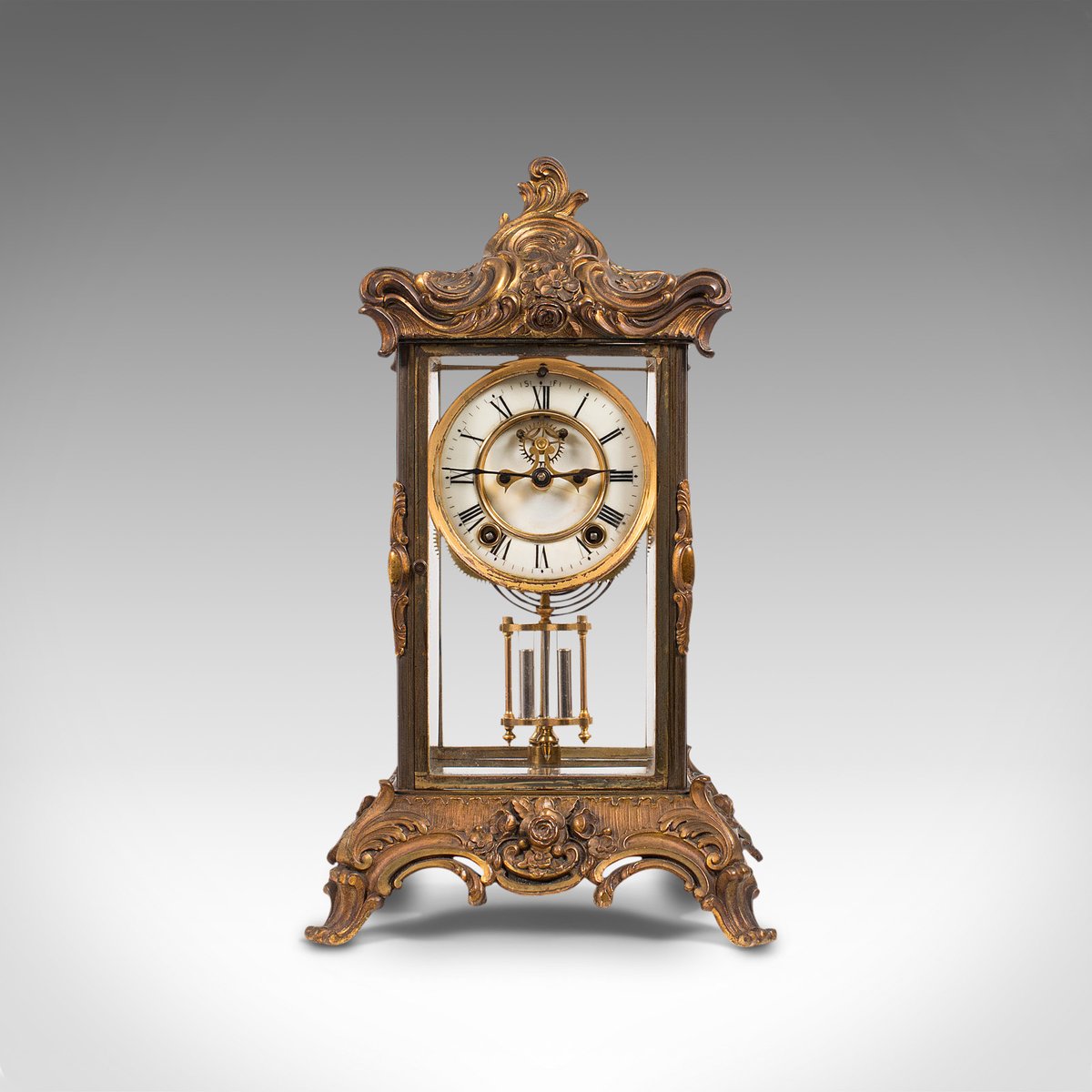 Antique French Mantel Clock, 1900s for sale at Pamono