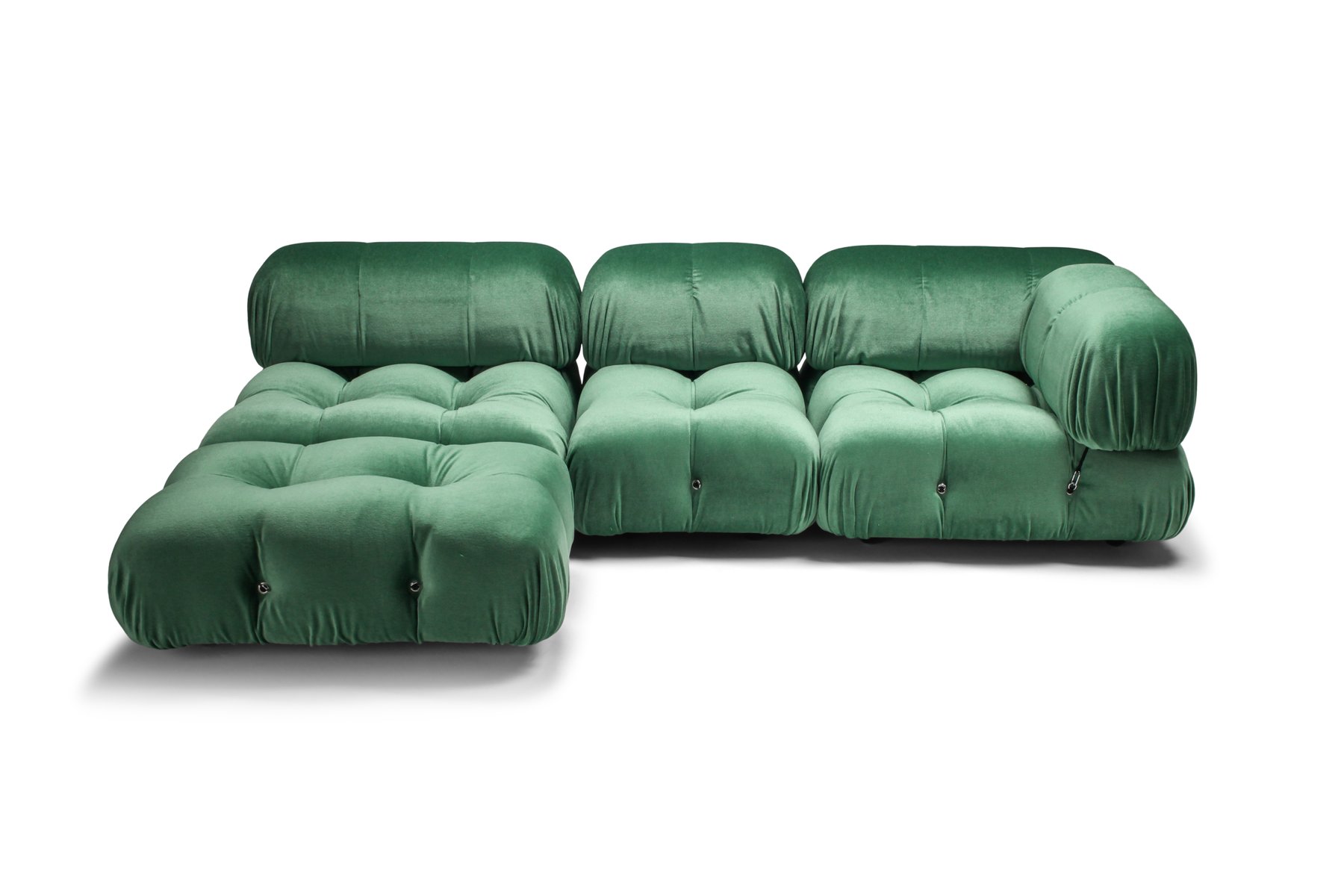 Canap Modulaire Camaleonda En Tissu Vert Pierre Frey Velours Par Mario Canap Modulaire Camaleonda En Tissu Vert Pierre Frey Velours Par Mario